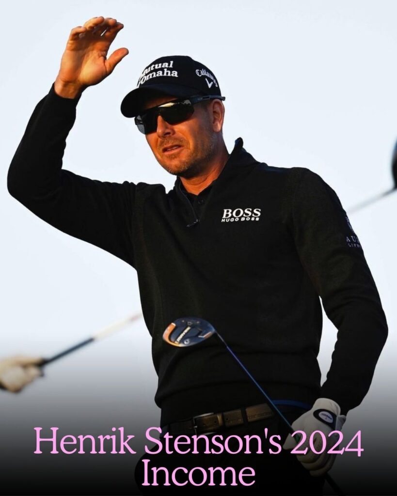 Henrik Stenson's 2024 Income