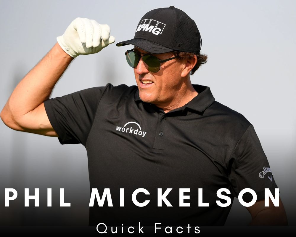 Phil Mickelson Quick Facts