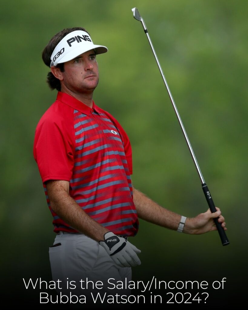 What is the SalaryIncome of Bubba Watson in 2024